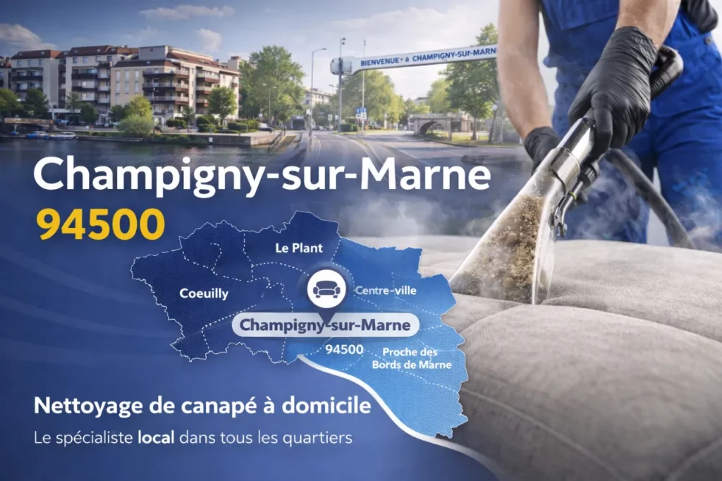 nettoyage de canapé Champigny-sur-Marne